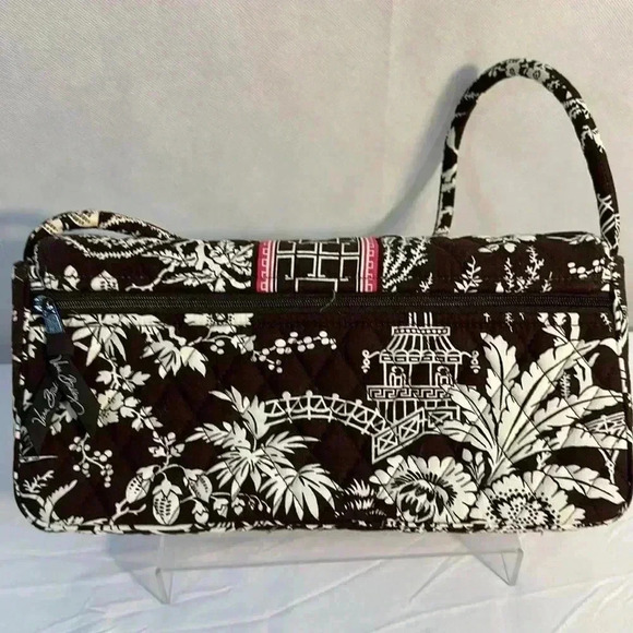 Vera Bradley Imperial Toile Knot Just A Clutch Shoulder Bag, Brown - Picture 4 of 15